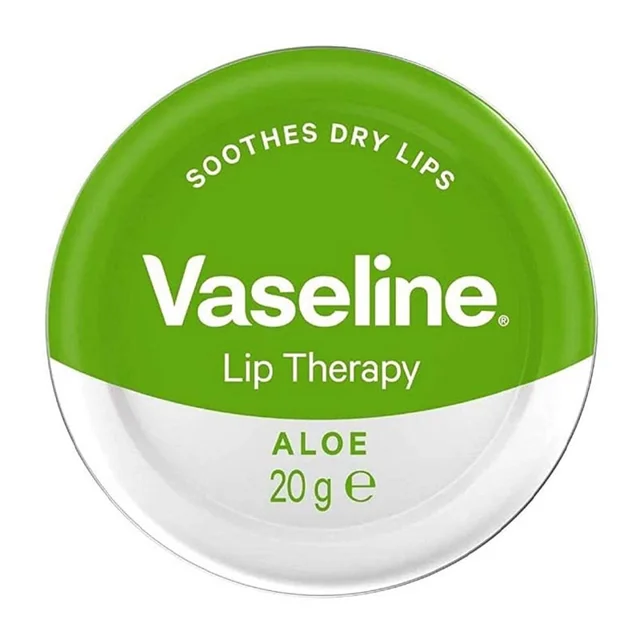عکس بالم لب وازلین مدل عصاره آلوئه ورا Vaseline Aloe Vera Lip Balm حجم 20 گرم