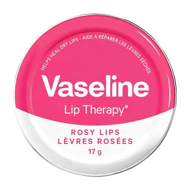 عکس بالم لب وازلین مدل گل رز Vaseline Rosy Lips حجم 20 گرم