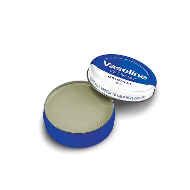 بالم لب وازلین مدل اورجینال Vaseline Original Lip Therapy حجم 20 گرم باز شده