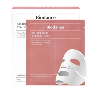 ماسک ورقهای بایودنس بیو کلاژن مدل Biodance Collagen – آبرسان و روشنکننده عمیق پوست